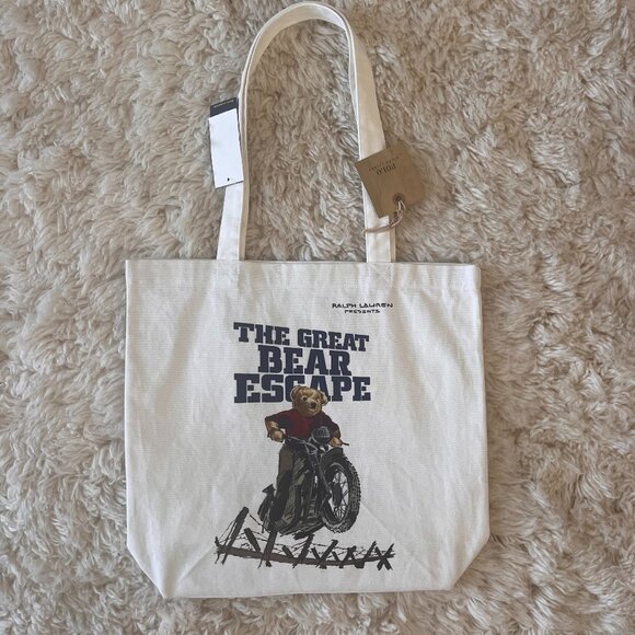 Polo Ralph Lauren The Great Bear Escape Tote Bag NWT